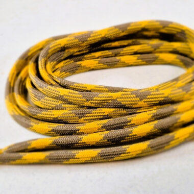 Polyester shoelaces – TYPE 33745 TOURIST FLAT HYDRO
