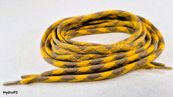 Polyester shoelaces – TYPE 33745 TOURIST FLAT HYDRO